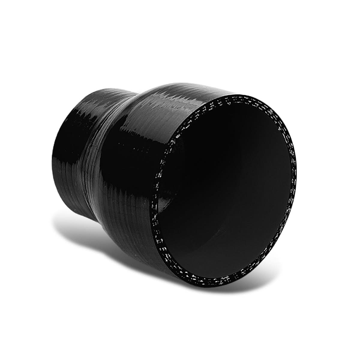 2.25" to 2.50" Silicone Reducer Hose 3-Ply Black