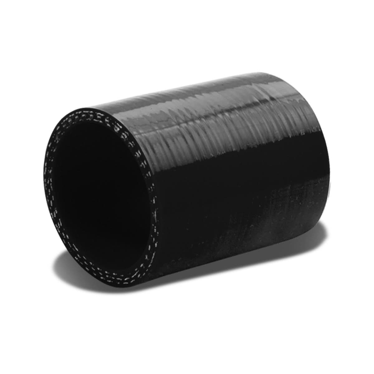2.50" 3-Ply Silicone Hose Straight - Black