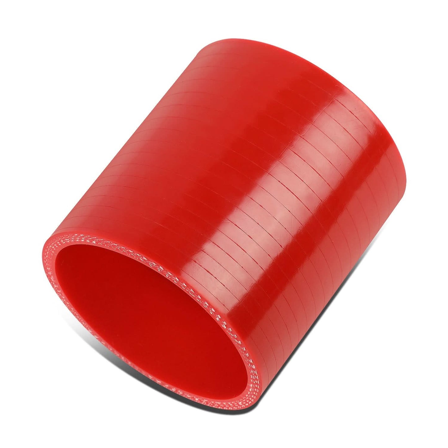 2.50" Red Silicone Hose - 3-Ply Straight Performance Intake