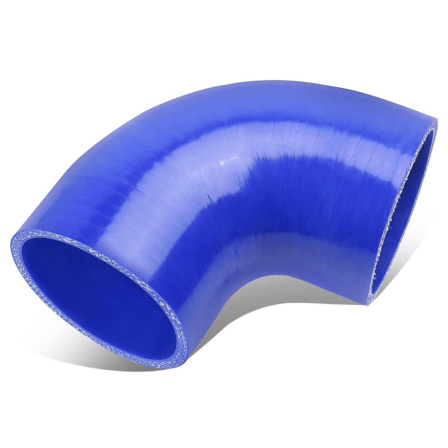 2.75" 90 Degree Silicone Hose 3-Ply Blue