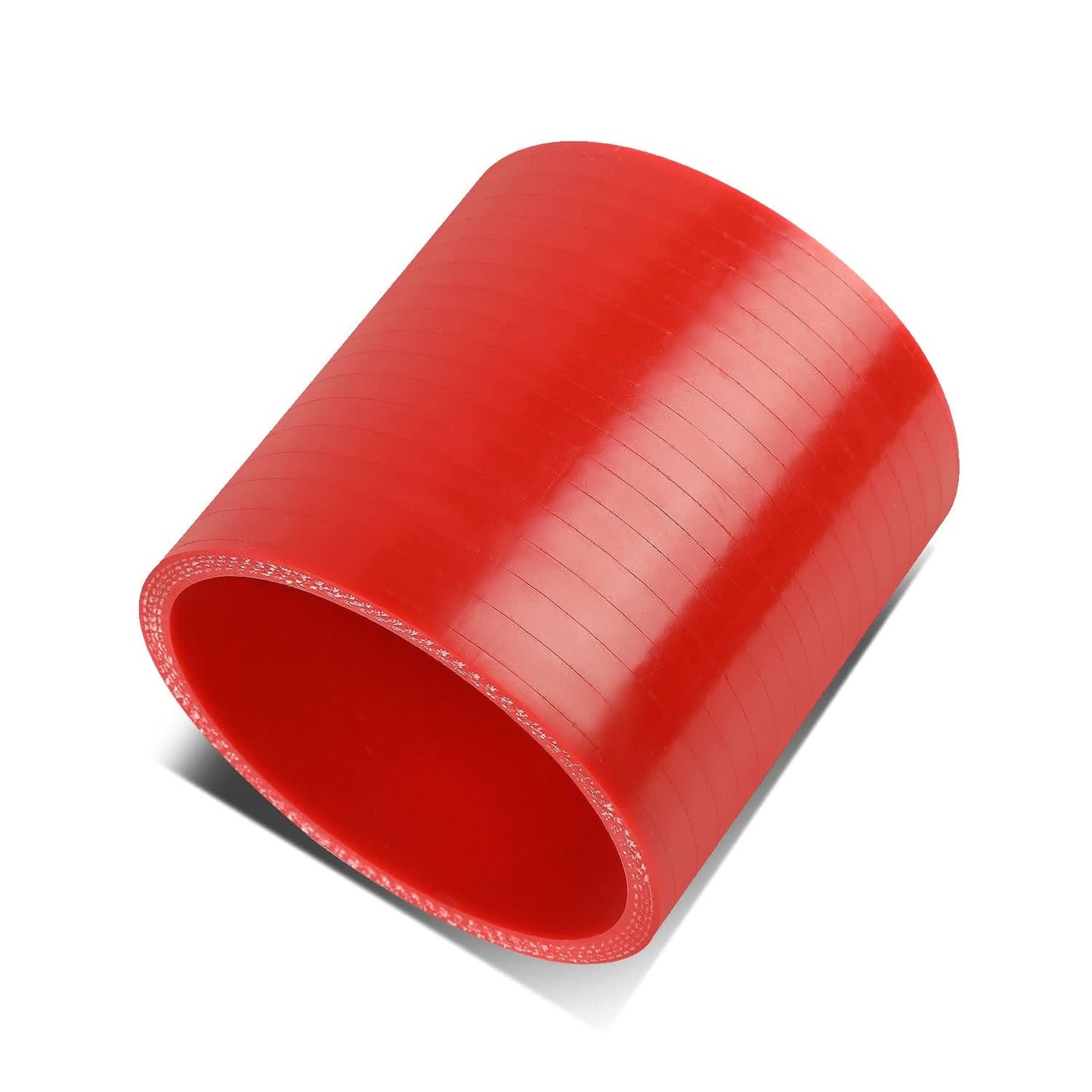 2.75" Straight Silicone Hose - 3-Ply - Red