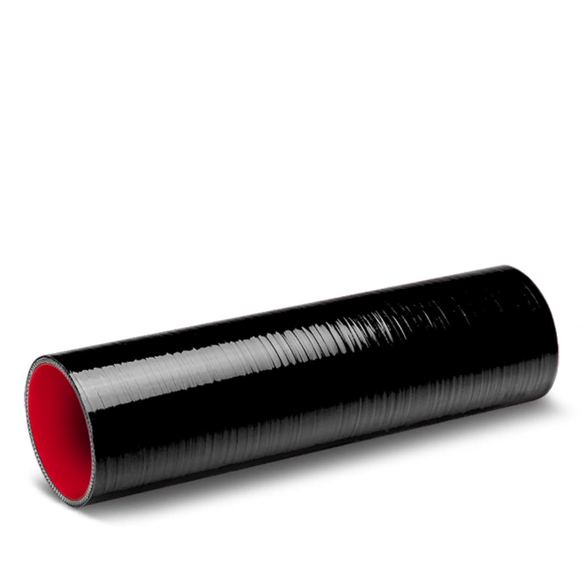 3.00" x 12" 3-Ply Silicone Hose Black/Red RM73-3