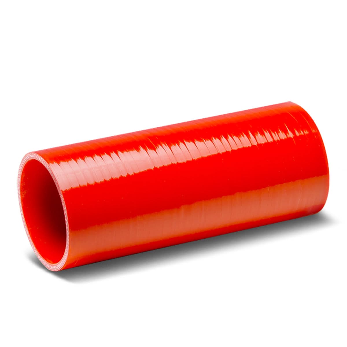 3-PLY Silicone Hose 3.00" x 8.00" Long Red