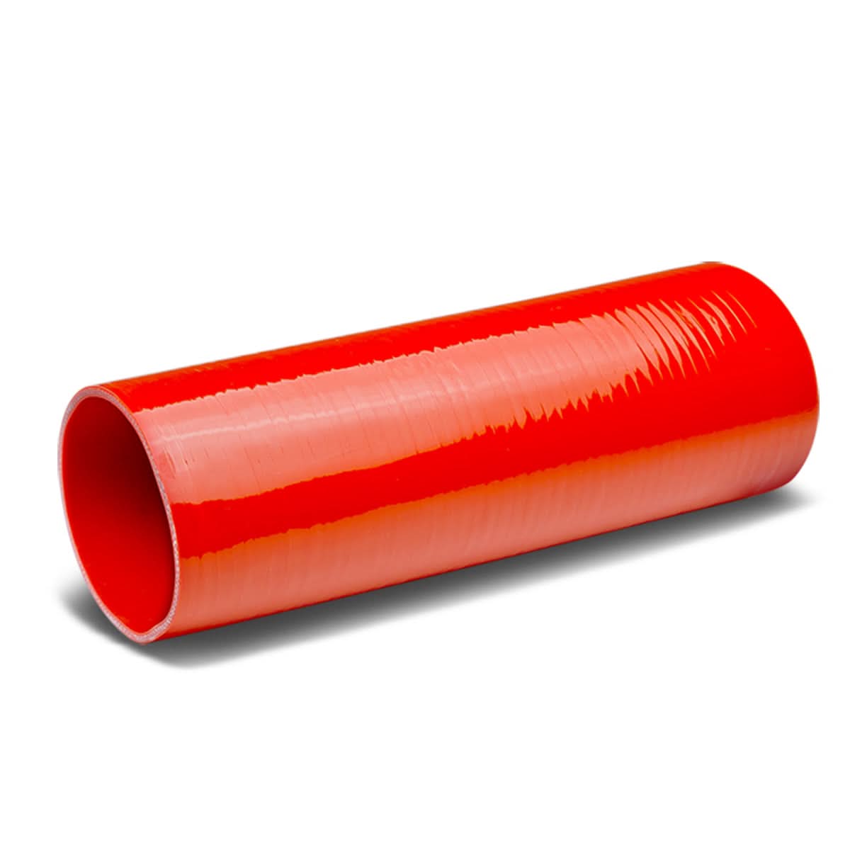3.5" x 12" Red Silicone Hose - 3-Ply Construction