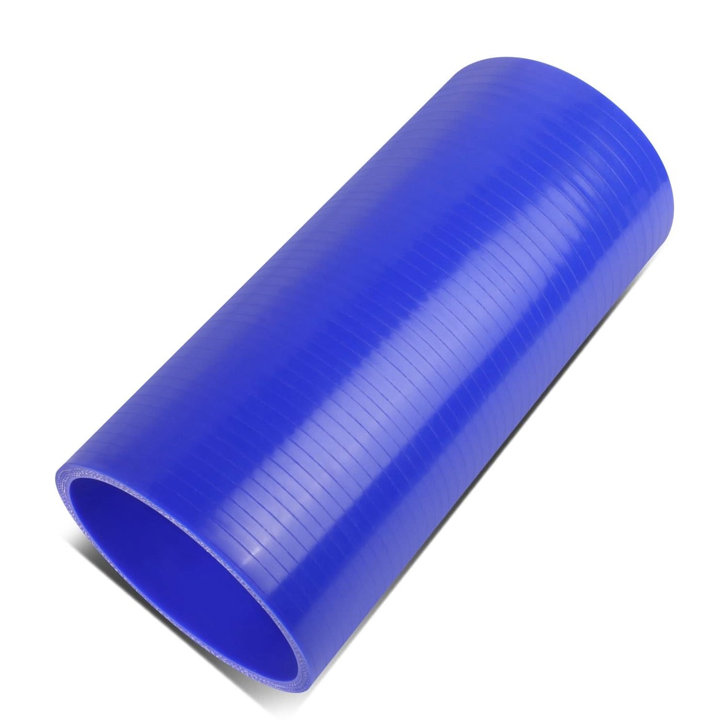 3.50" Blue Silicone Hose 3-Ply 8" Length Automotive