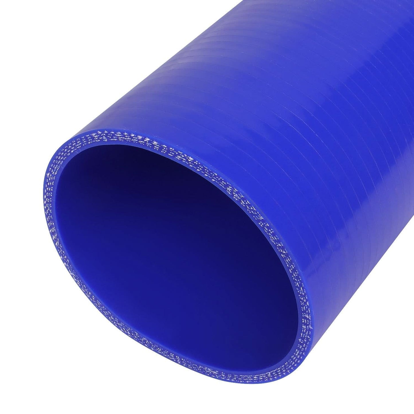 3.50" Blue Silicone Hose 3-Ply 8" Length Automotive