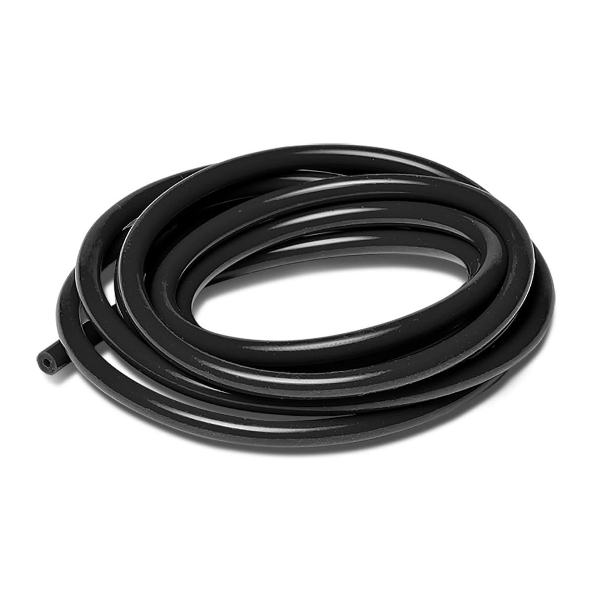 2MM Silicone Hose - Black - Sold by the Foot