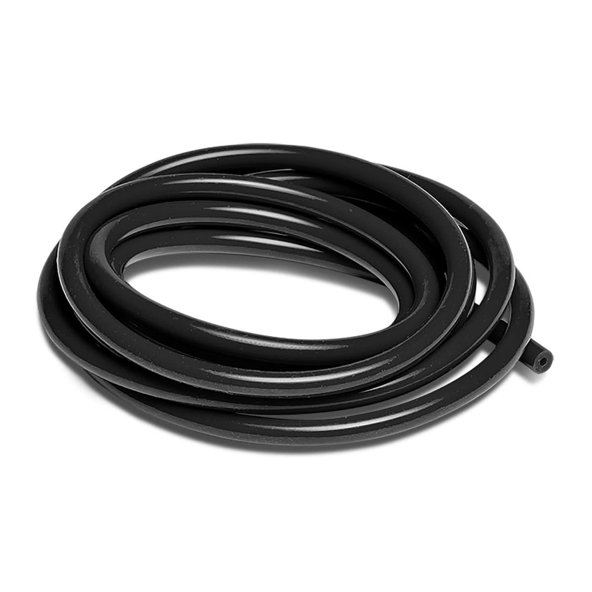 2MM Silicone Hose - Black - Sold by the Foot