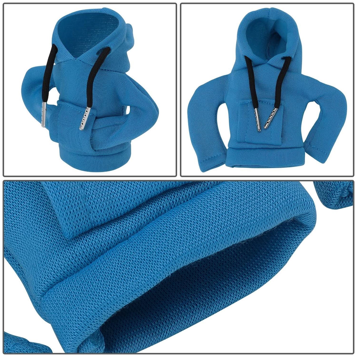Mini Shift Knob Hoodie - Fits Up to 2.2" Diameter - Blue