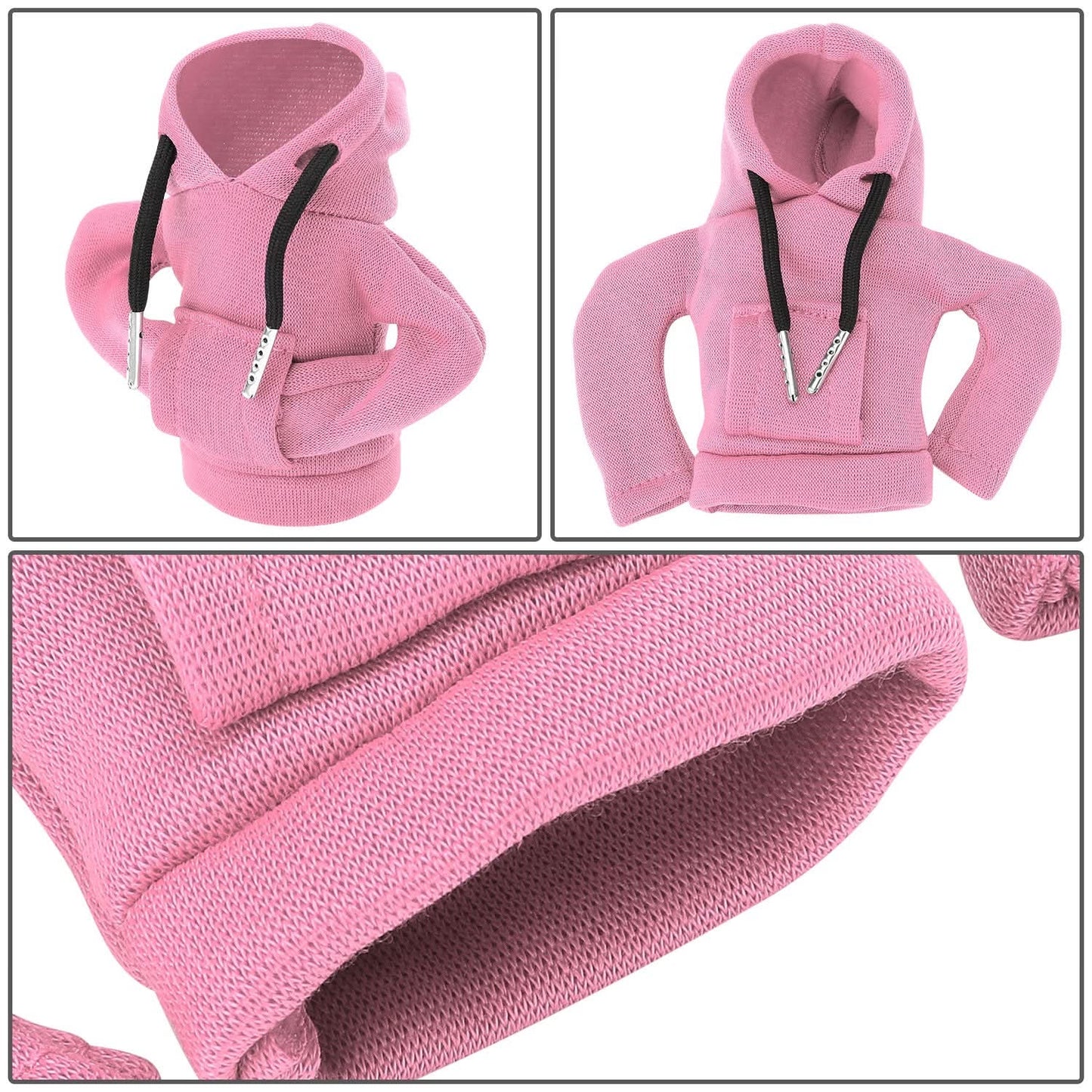 Mini Shift Knob Mini Hoodie - Pink (Fits Up To 2.2" Diameter)