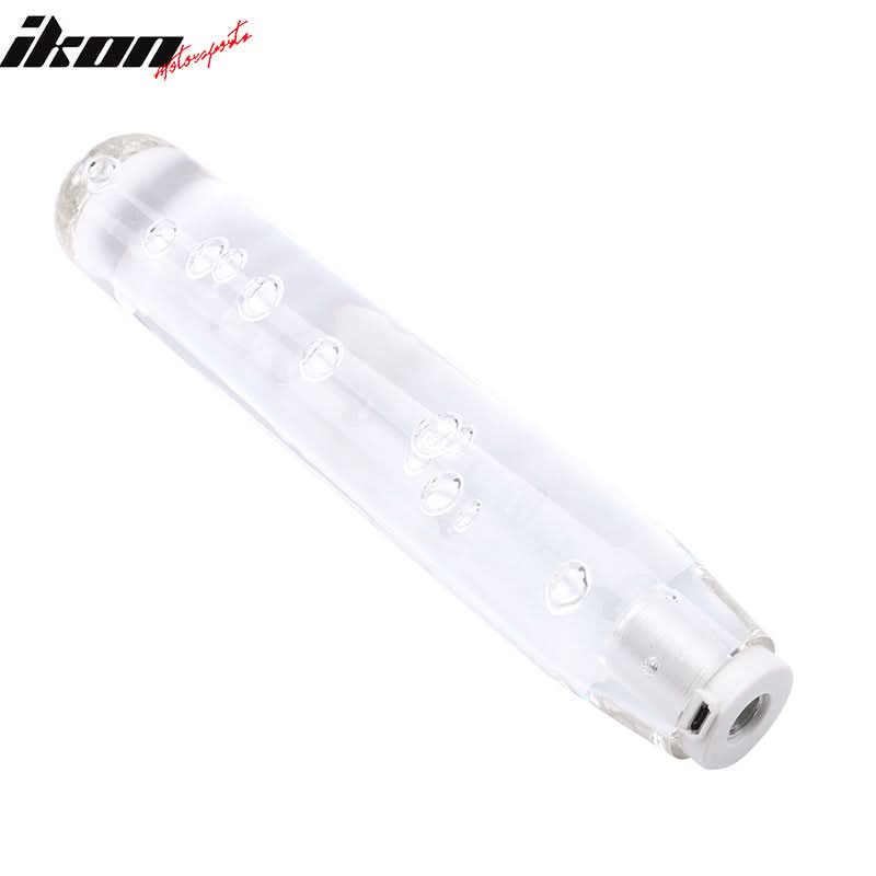 Universal Crystal Bubble LED knob Shifter Head Manual Gear Shifter