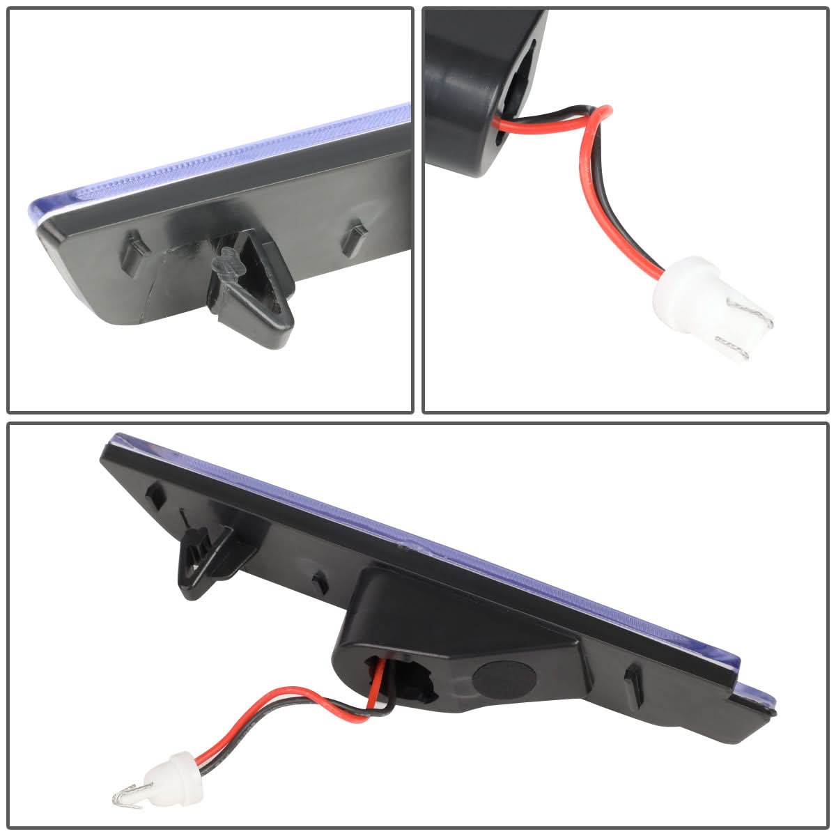 2010-2015 Chevrolet Camaro Chrome Side Marker Set Front & Rear