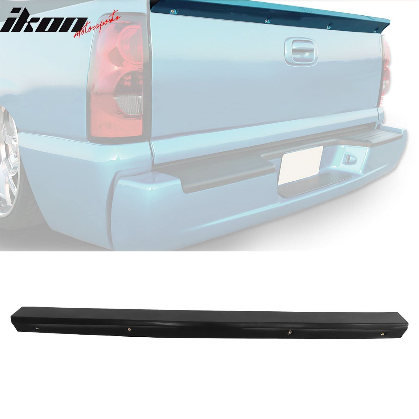 2007-2014 Chevrolet Silverado Tailgate Molding Cap Spoiler Cover PU