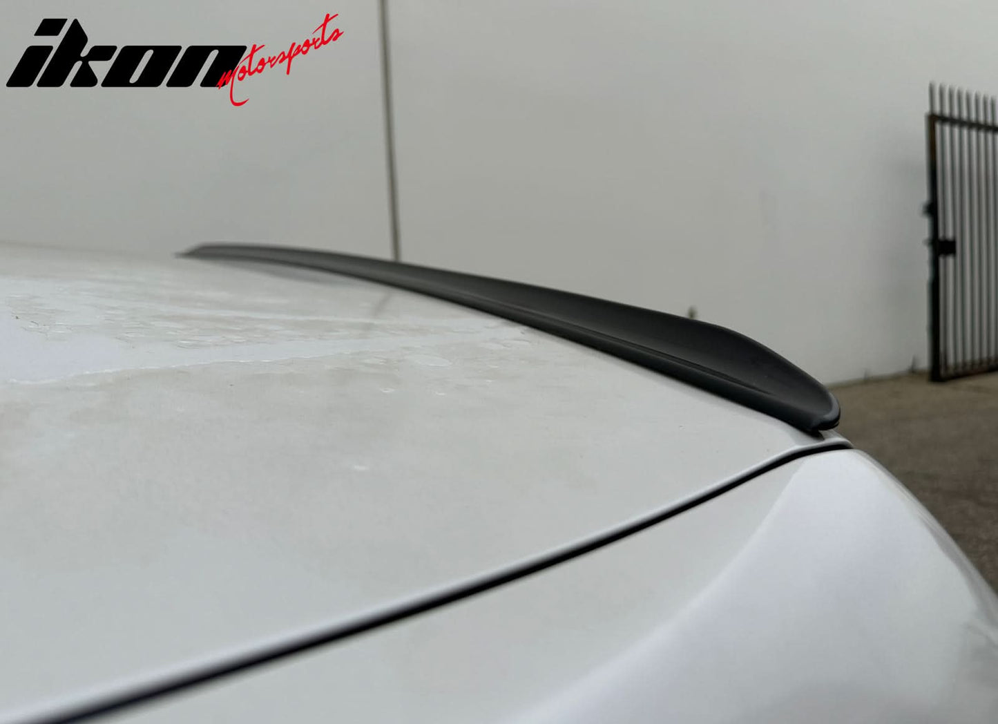 1995-2000 Lexus LS400 Sedan 4DR VIP Style Black Tail Trunk Spoiler PU