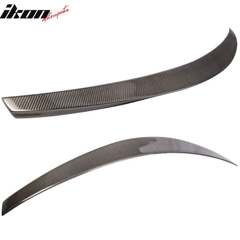 2008-2014 Mercedes-Benz C Class W204 Sedan Trunk Spoiler Carbon Fiber