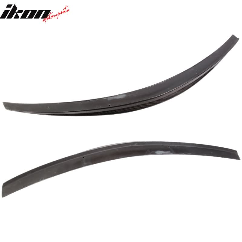 2008-2014 Mercedes-Benz C Class W204 Sedan Trunk Spoiler Carbon Fiber