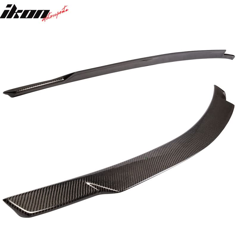 2008-2014 Benz C-Class W204 AMG Style Roof Trunk Spoiler Carbon Fiber