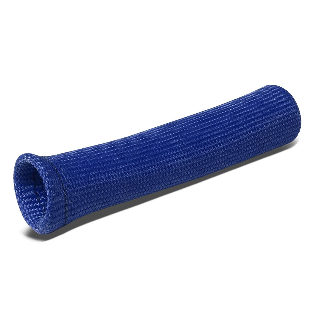 Spark Plug Heat Wrap Blanket - 6" Titanium/Silicone/Lava Rock - Blue