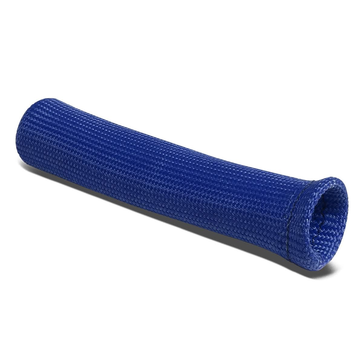 Spark Plug Heat Wrap Blanket - 6" Titanium/Silicone/Lava Rock - Blue