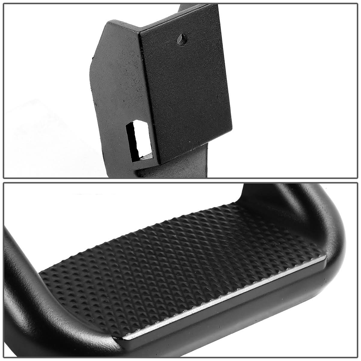 Aluminum Side Steps - 2 Piece Set - Black