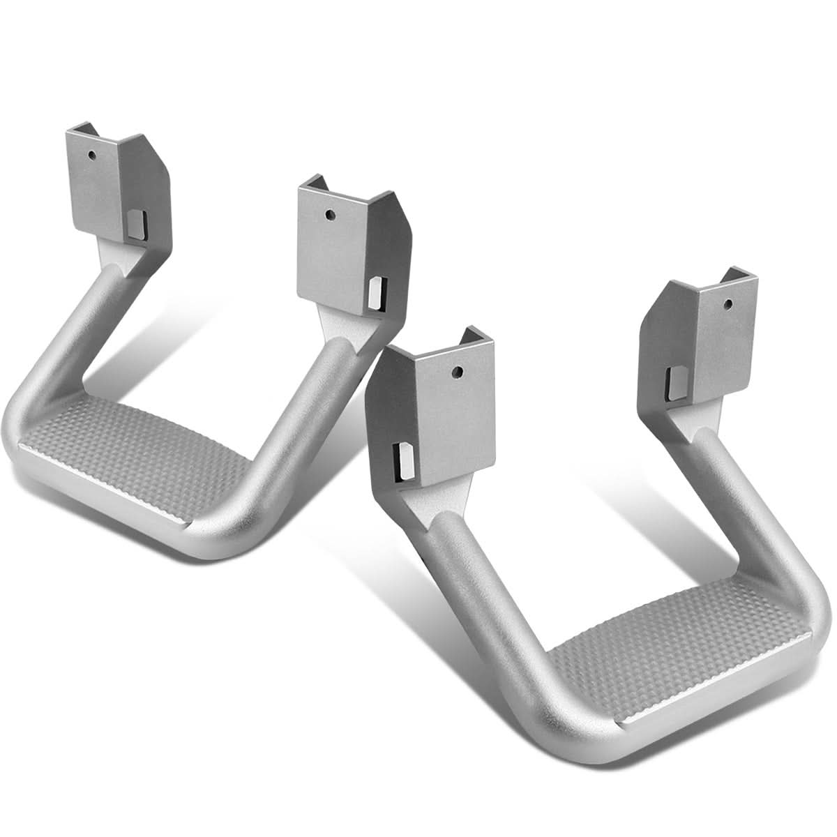 Aluminum Side Steps - 2 Piece Set Silver