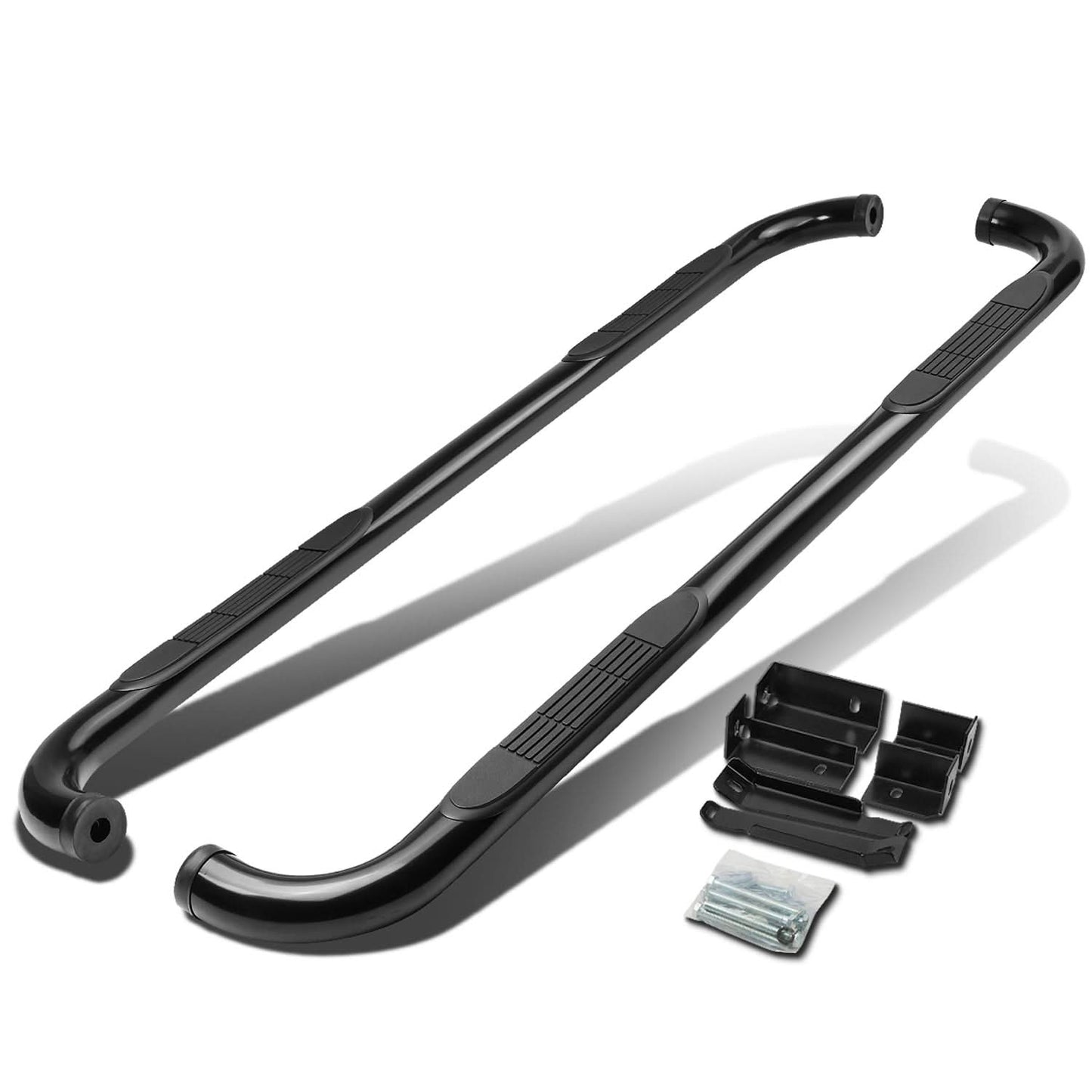 00-13 Chevrolet Yukon XL/Suburban/Avalanche 3" Round Nerf Bars - Black