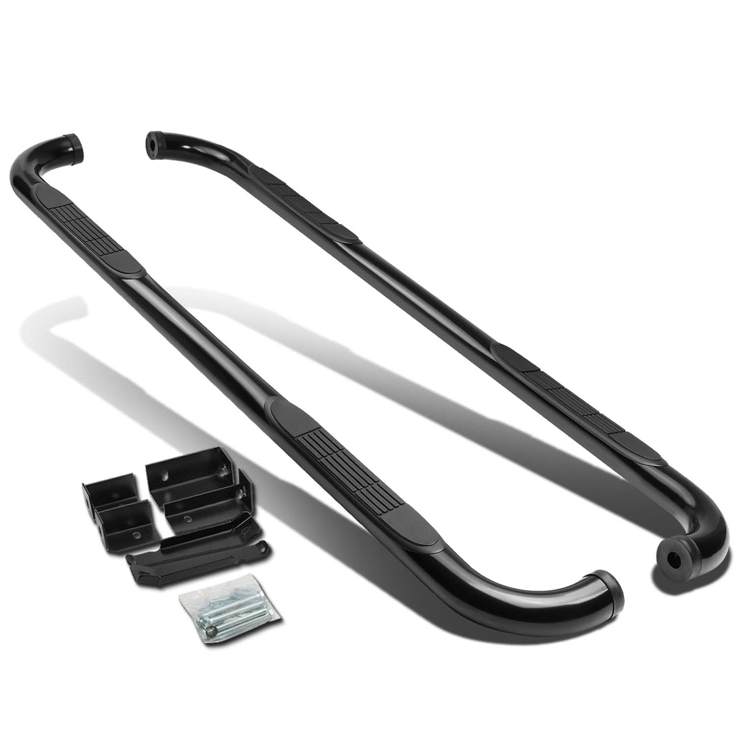 00-13 Chevrolet Yukon XL/Suburban/Avalanche 3" Round Nerf Bars - Black