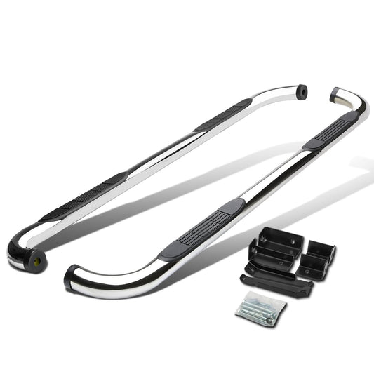 00-13 Chevrolet Yukon XL / Suburban 3" Round Nerf Bars Silver