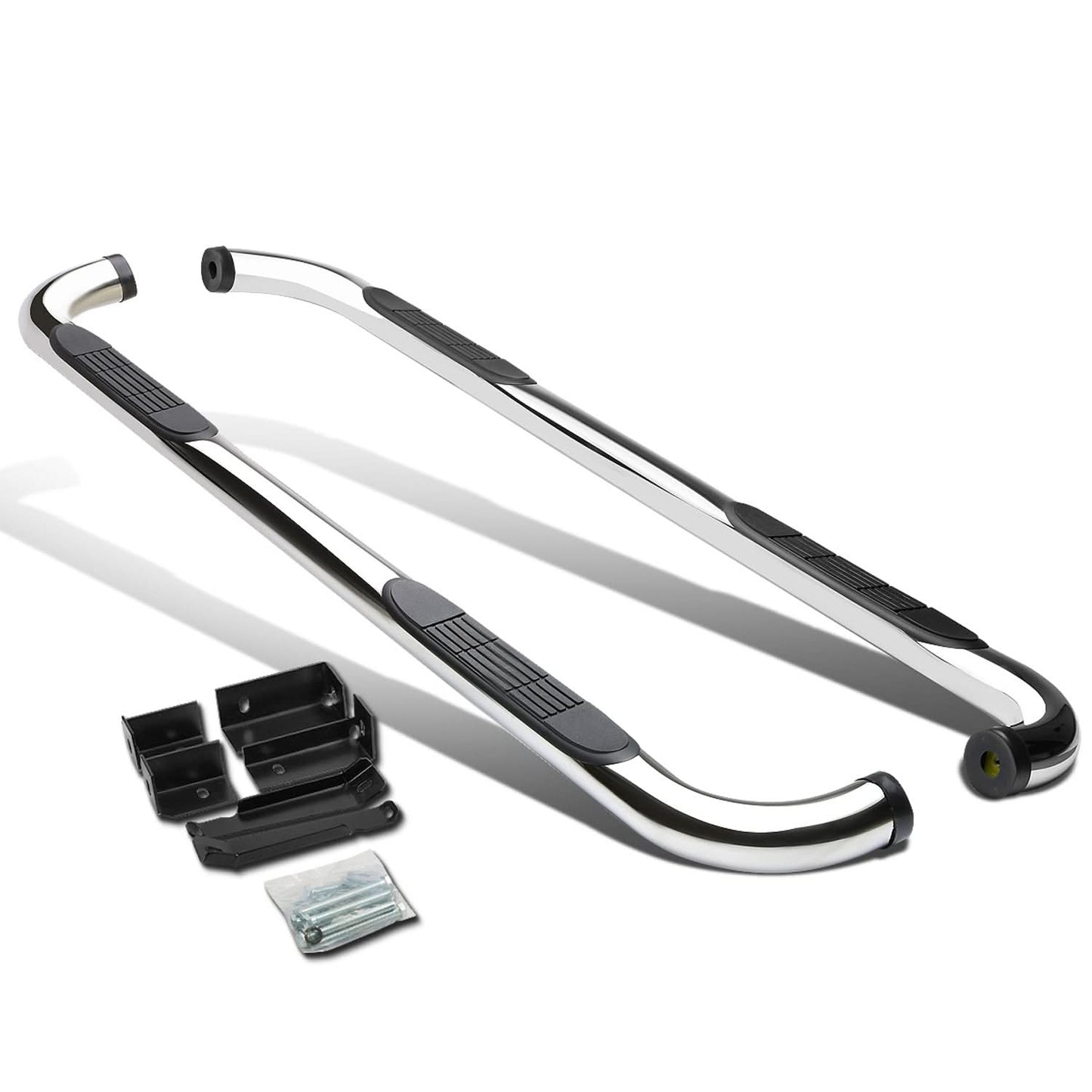 00-13 Chevrolet Yukon XL / Suburban 3" Round Nerf Bars Silver