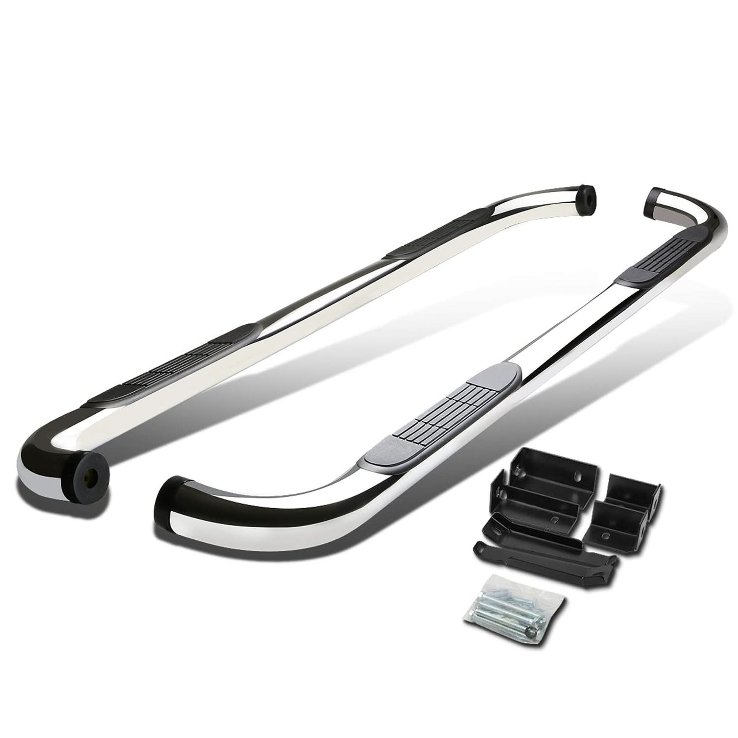 00-13 Chevrolet Yukon XL / Suburban 3" Round Nerf Bars Silver