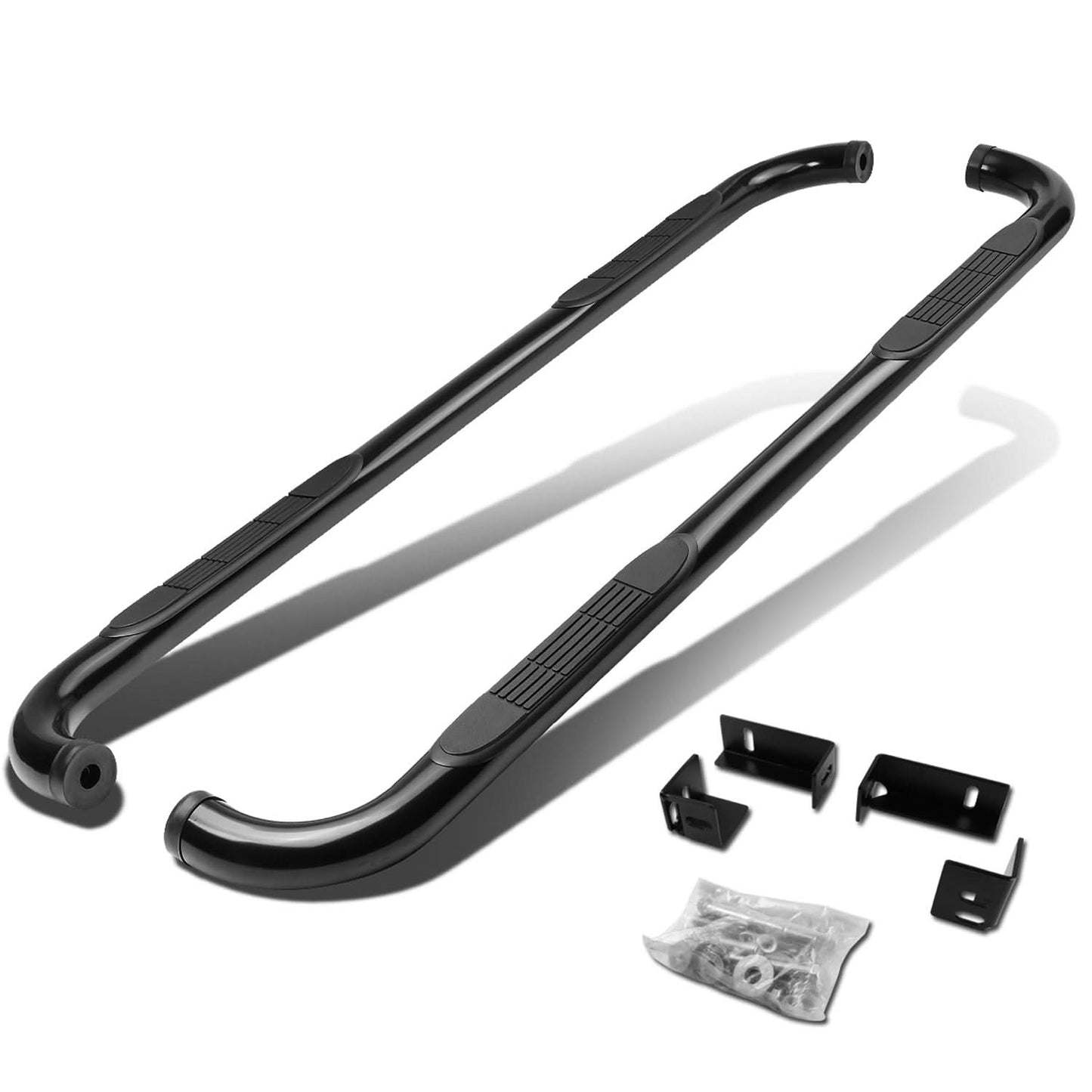 04-14 Chevrolet Colorado / GMC Canyon 3" Round Nerf Bars - Black