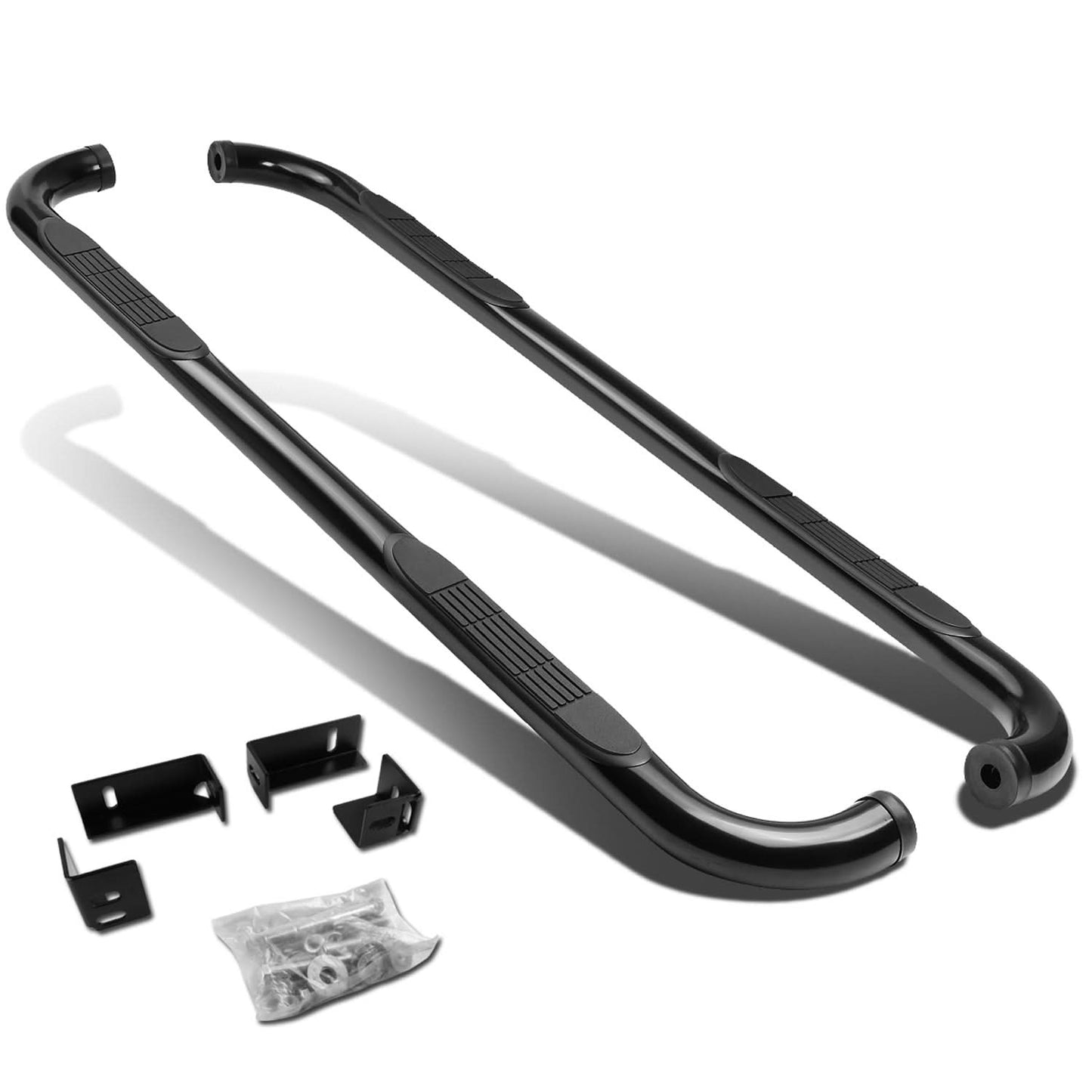 04-14 Chevrolet Colorado / GMC Canyon 3" Round Nerf Bars - Black