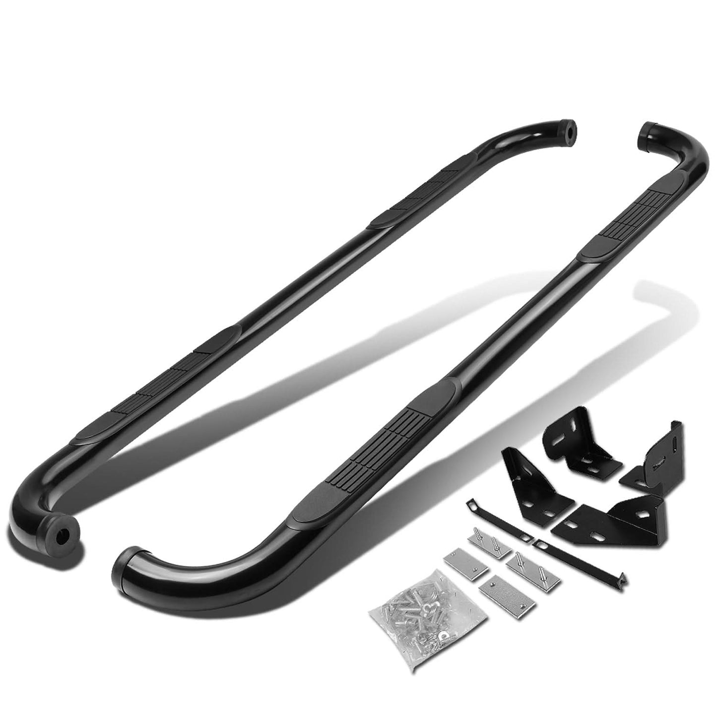 05-10 Jeep Grand Cherokee / Commander 3" Round Nerf Step Bar Black