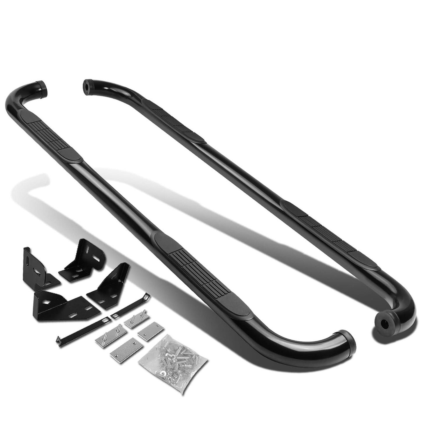 05-10 Jeep Grand Cherokee / Commander 3" Round Nerf Step Bar Black