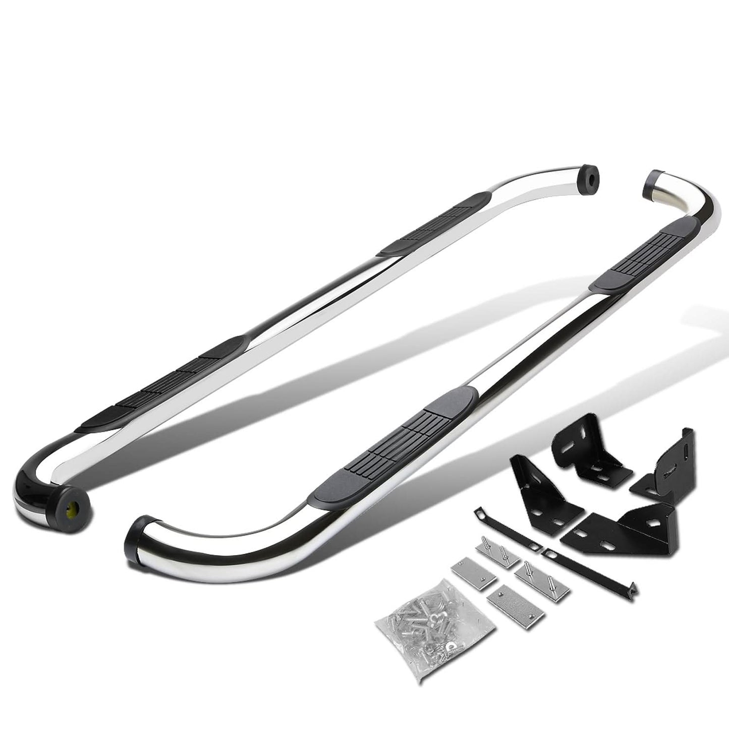 05-10 Jeep Grand Cherokee / Commander 3" Round Nerf Bar Silver