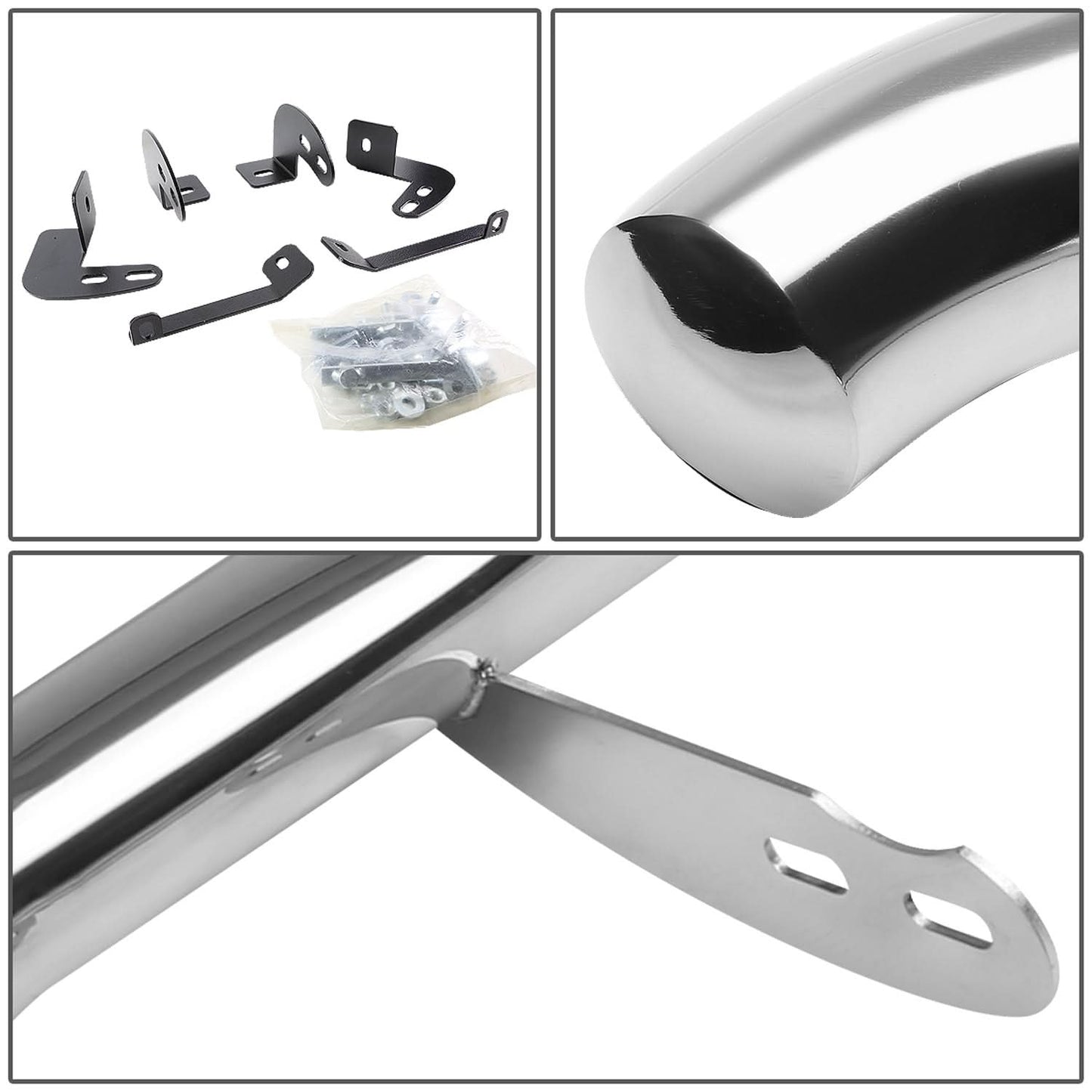 01-07 Toyota Highlander / 04-06 Lexus RX330 3" Round Nerf Bar Step