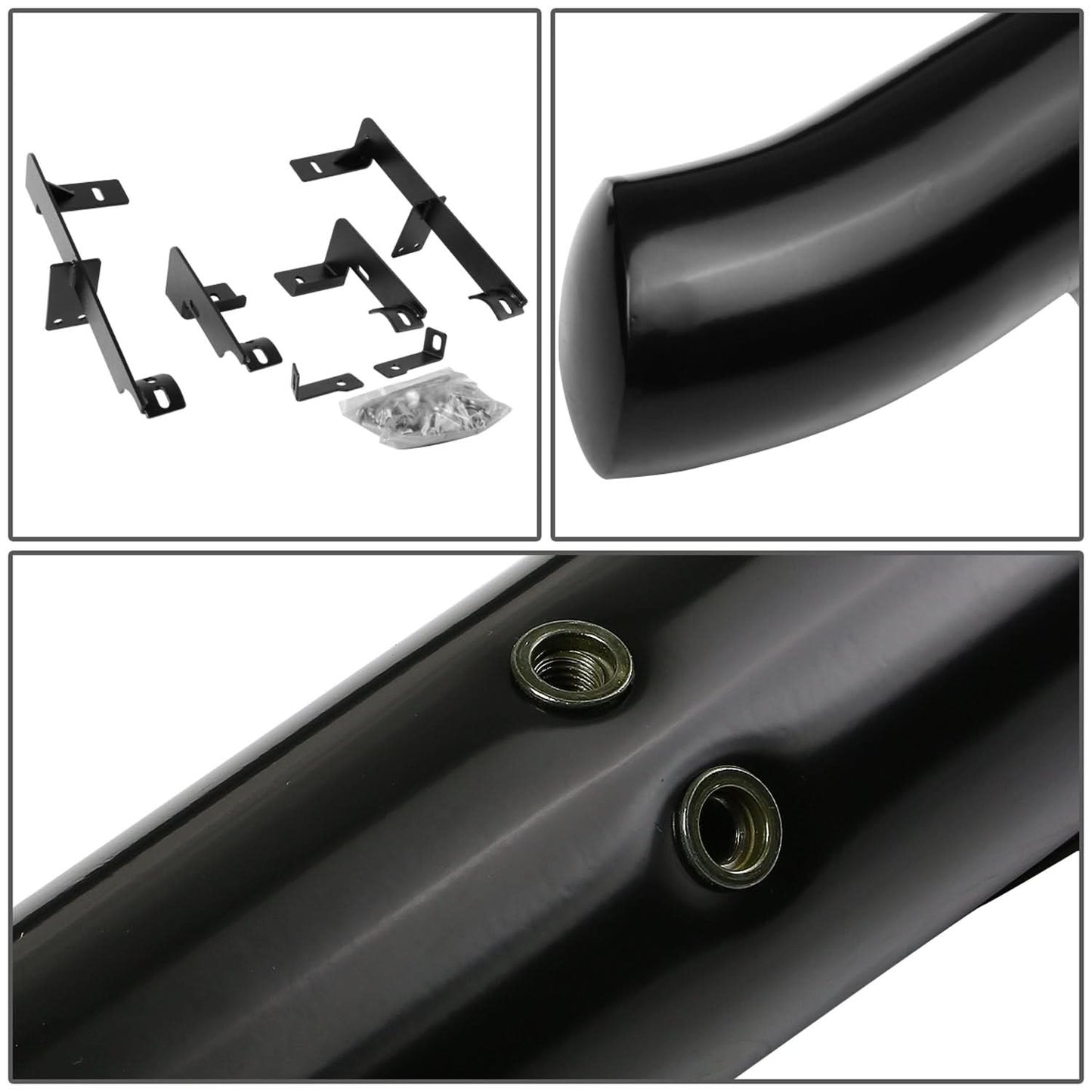 2006-2012 Toyota RAV4 3" Round Nerf Bars - Black