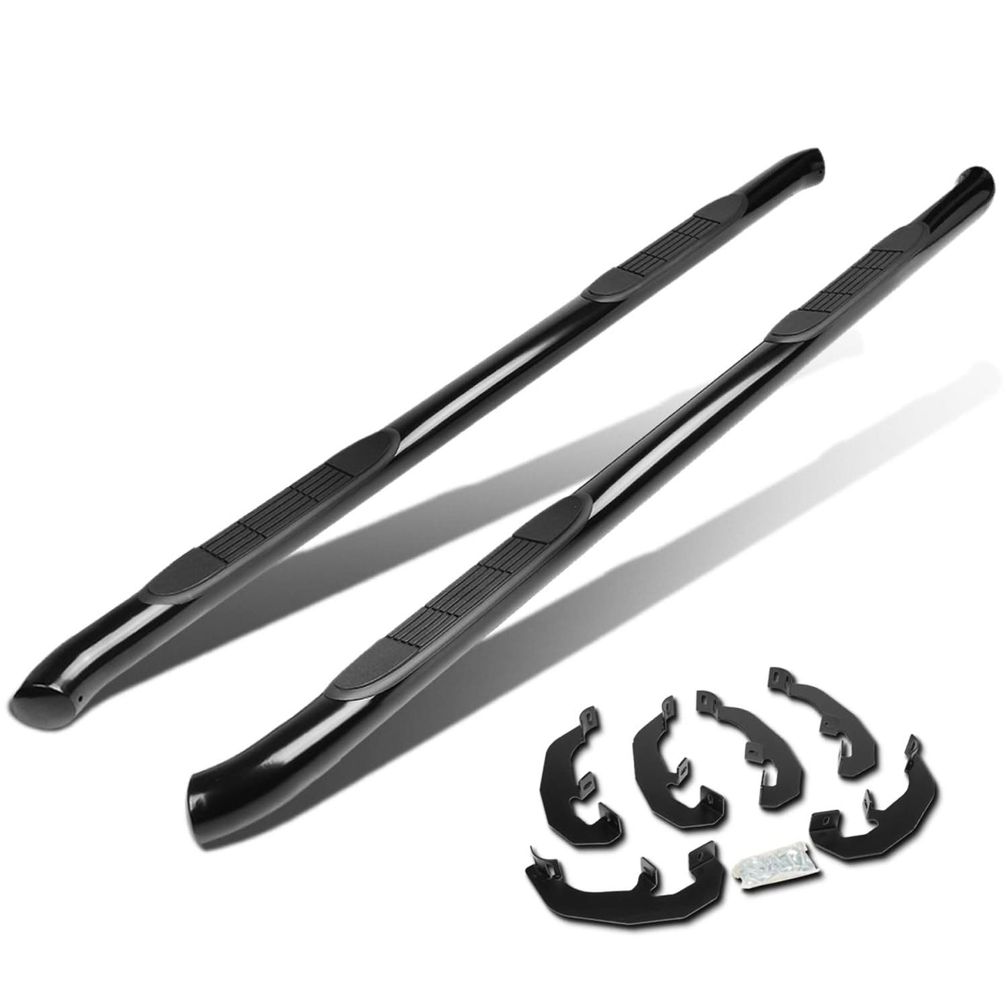 2019-2020 Chevrolet Silverado GMC Sierra 3" Nerf Bars - Black