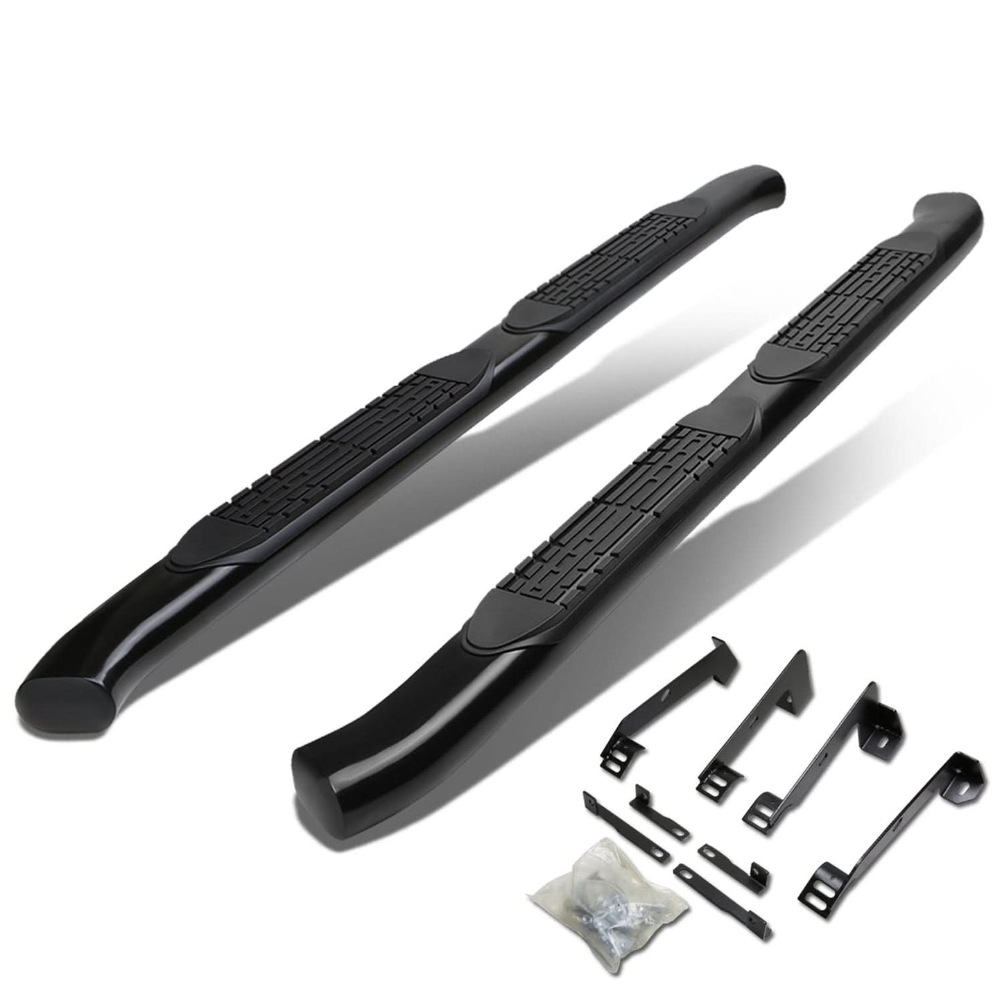 02-09 Dodge Ram 4" Oval Nerf Bars - Black