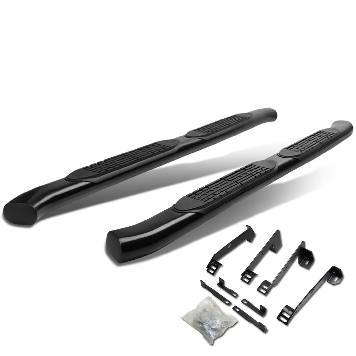 02-09 Dodge Ram 4" Oval Nerf Bars - Black