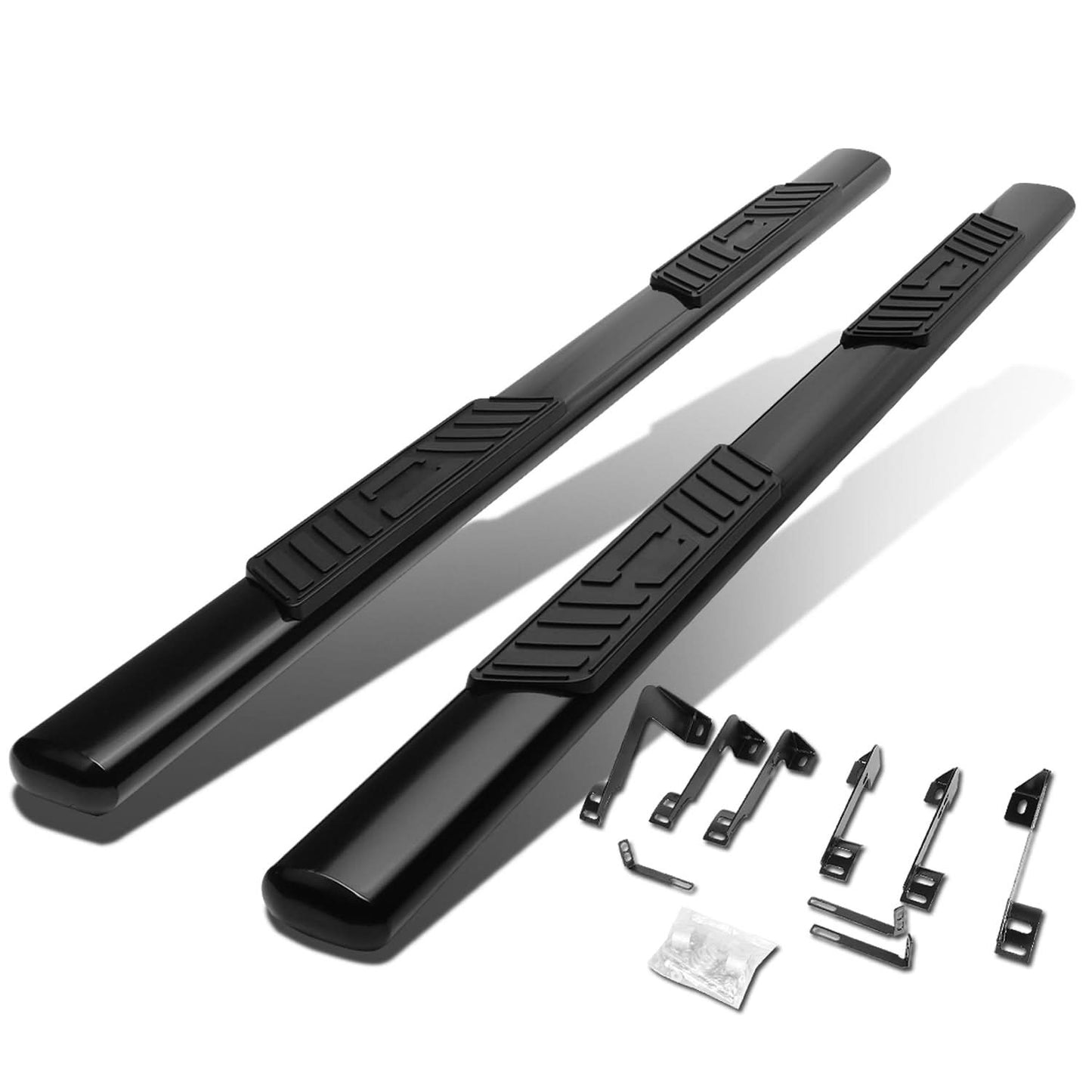 99-16 Chevy Silverado GMC Sierra 5" Oval Nerf Bars - Extended Cab
