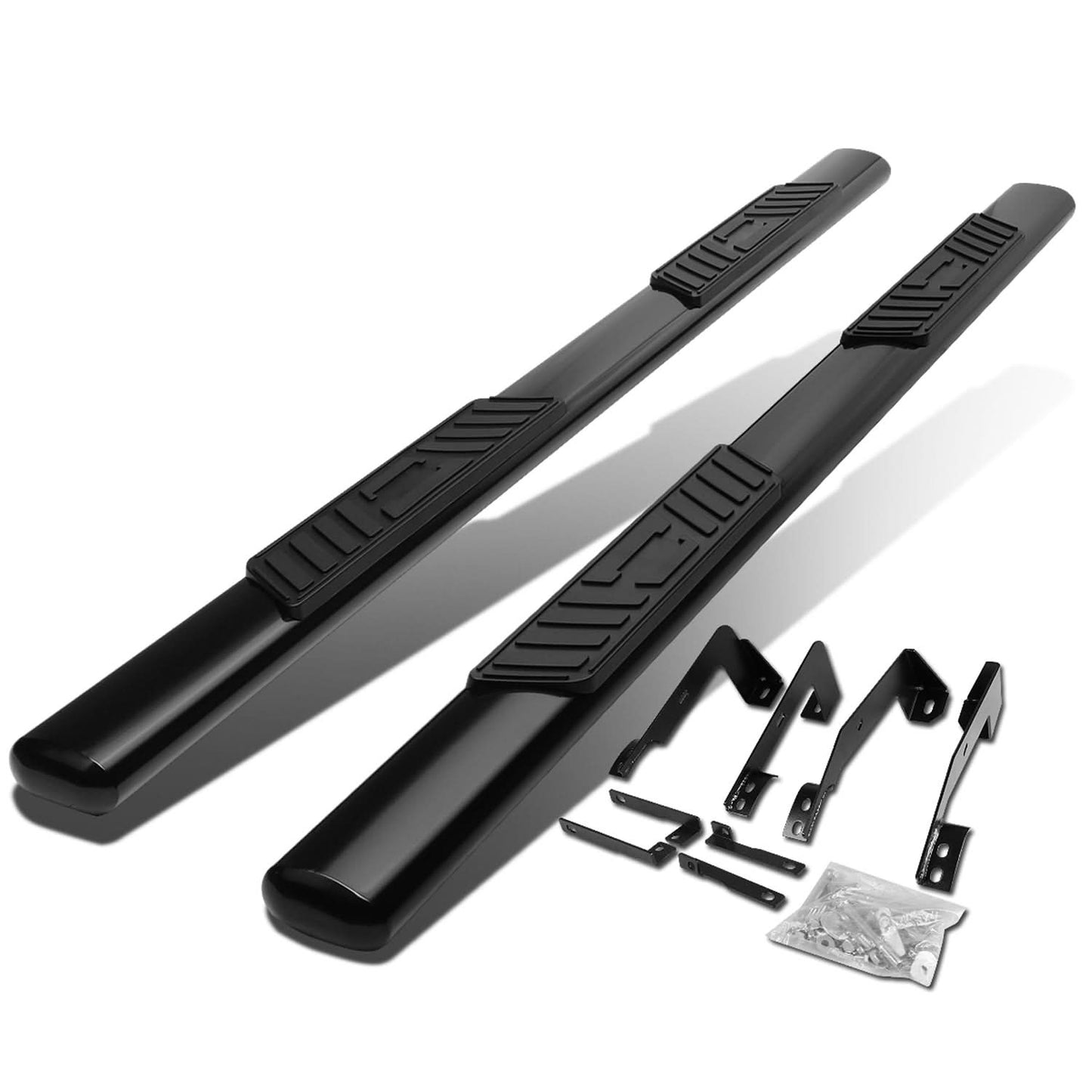 02-08 Dodge Ram 1500 / 03-09 Ram 2500 3500 Quad Cab 5" Oval Nerf Bars