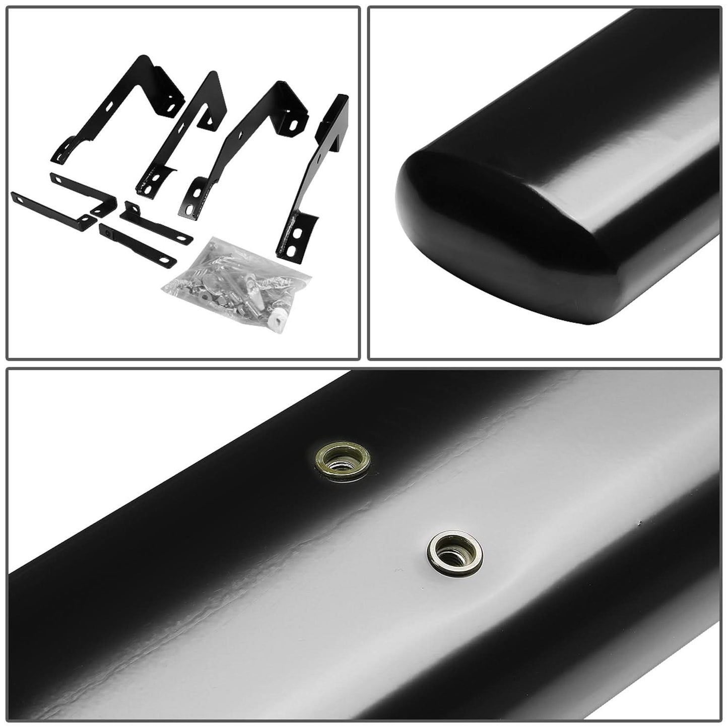 02-08 Dodge Ram 1500 / 03-09 Ram 2500 3500 Quad Cab 5" Oval Nerf Bars