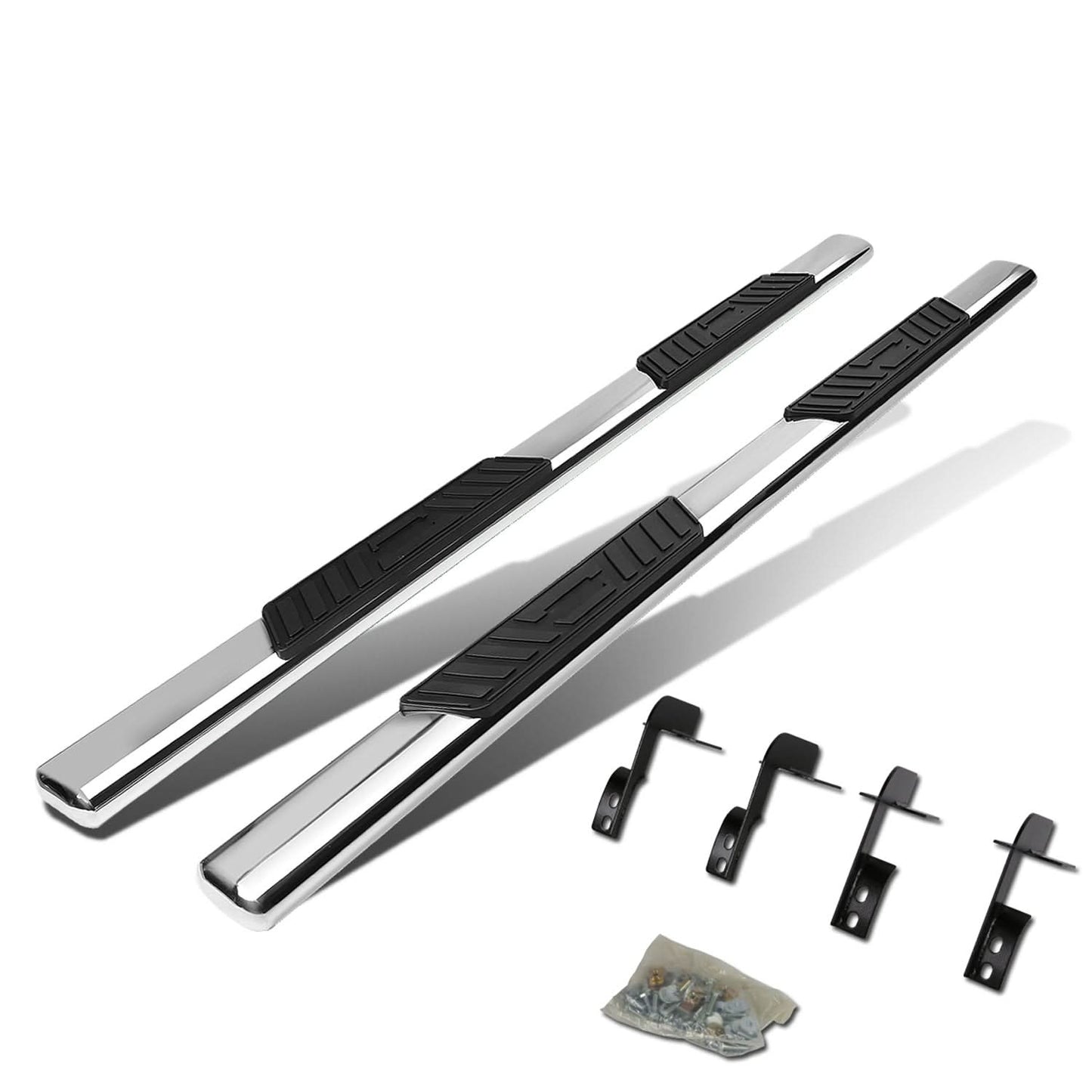 1999-2016 Ford F-250 F-350 F-450 F-550 Super Duty 5" Oval Nerf Bars