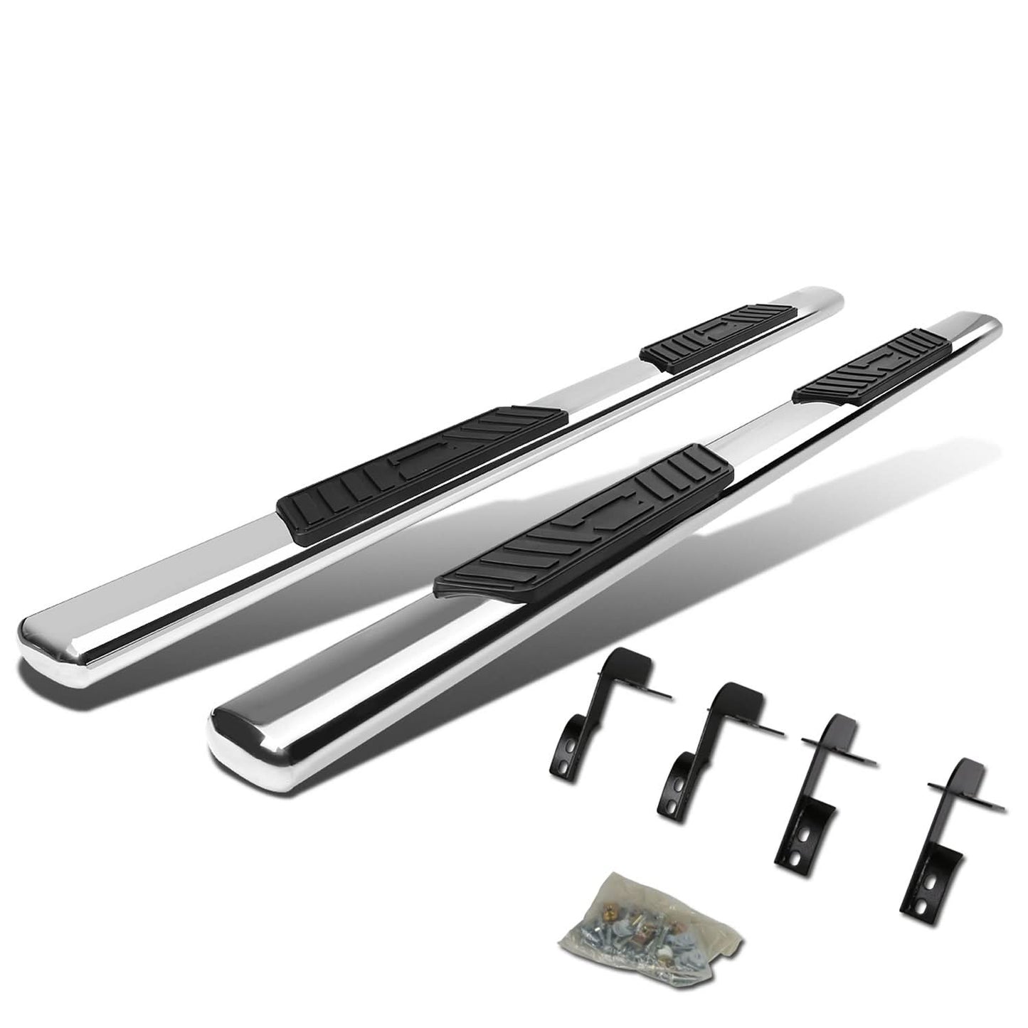 1999-2016 Ford F-250 F-350 F-450 F-550 Super Duty 5" Oval Nerf Bars