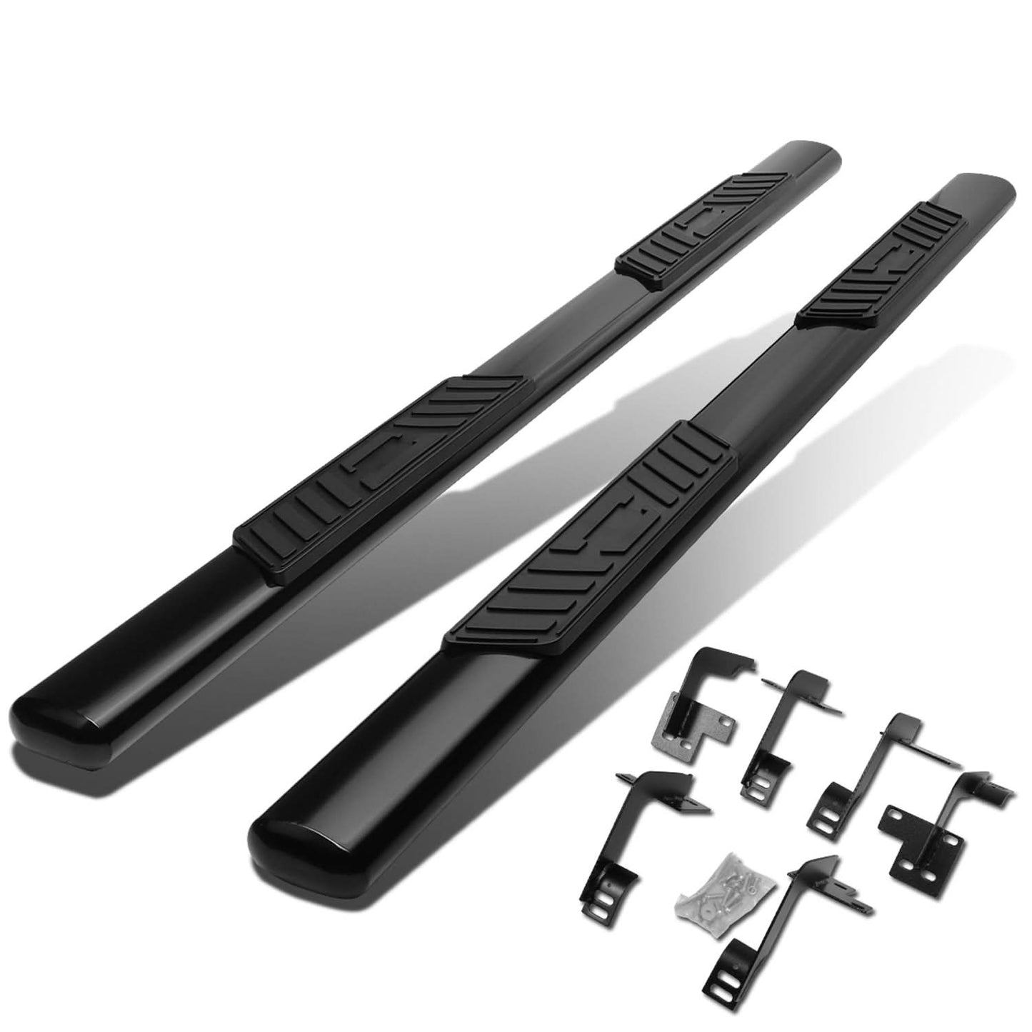 2019-2020 Dodge Ram 1500 Crew Cab 5" Oval Nerf Bars - Black