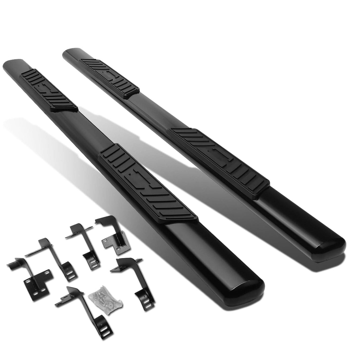 2019-2020 Dodge Ram 1500 Crew Cab 5" Oval Nerf Bars - Black