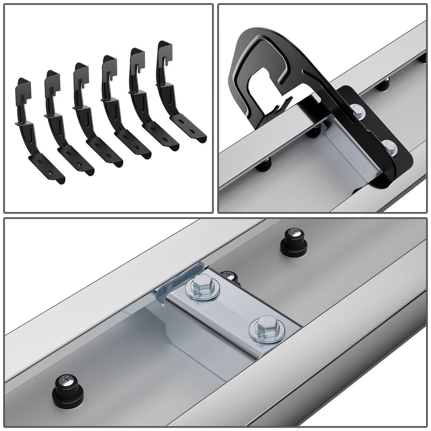 07-19 Chevy Silverado GMC Sierra Extended Cab Nerf Bars Step Bars