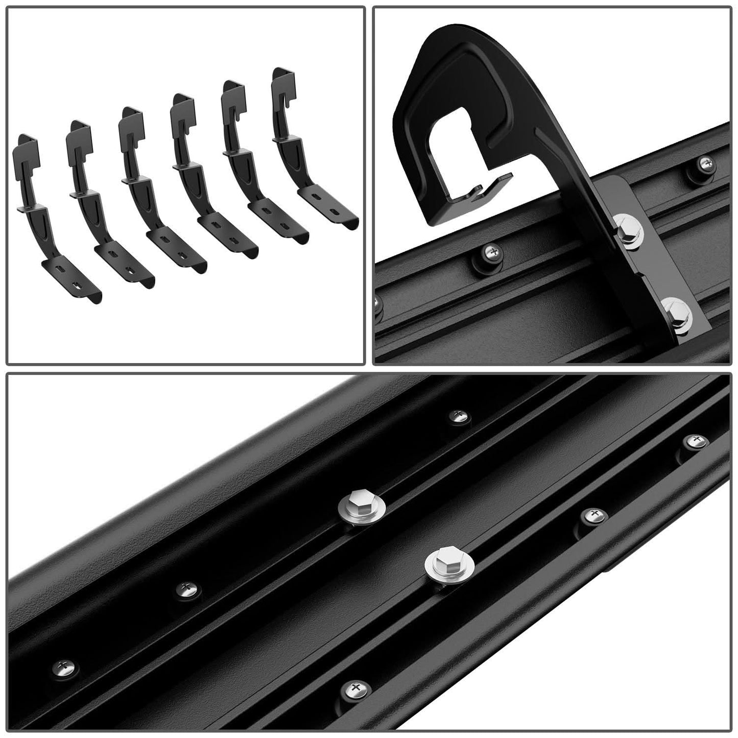 2007-2019 Chevrolet Silverado GMC Sierra Crew Cab Nerf Bar Step Bar
