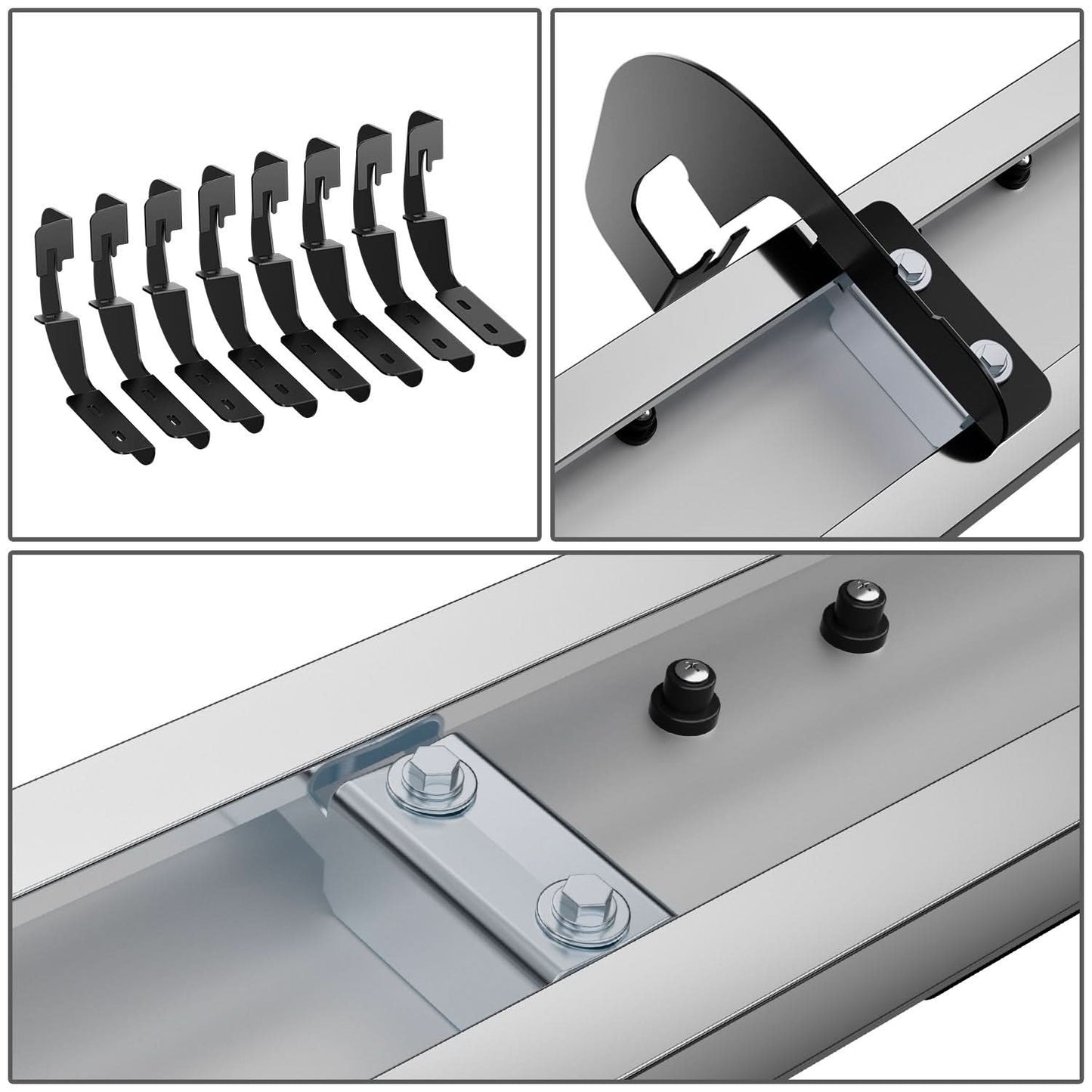07-19 Chevrolet Silverado GMC Sierra Crew Cab Nerf Bar Step Bar